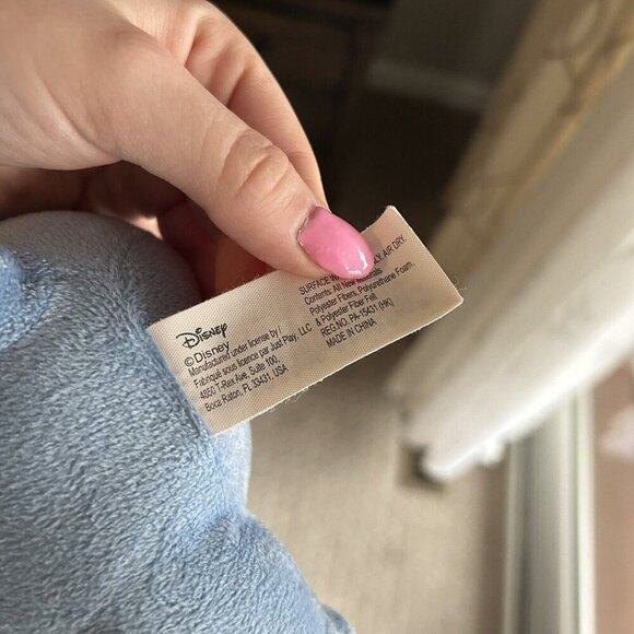 Disney Stitch 11" Just Play Plush Lilo & Stitch Stuffed Animal Plushie Toy Blue - Picture 6 of 7